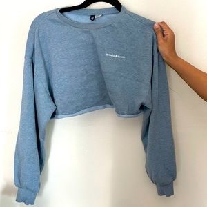 H&M crop sweatshirt